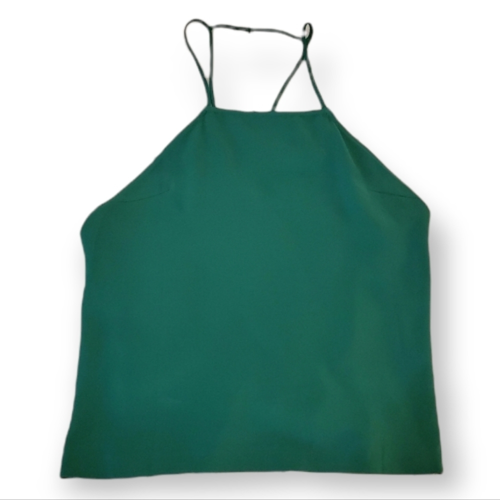 Women’s Green Halter Neck Top - Picture 2 of 8